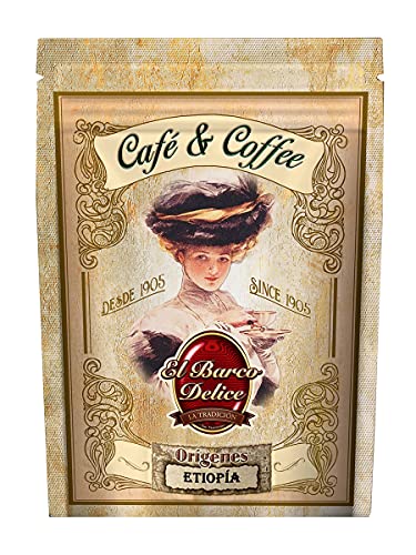 Café Origen Etiopia (Molido) - El Barco Delice (500 g)