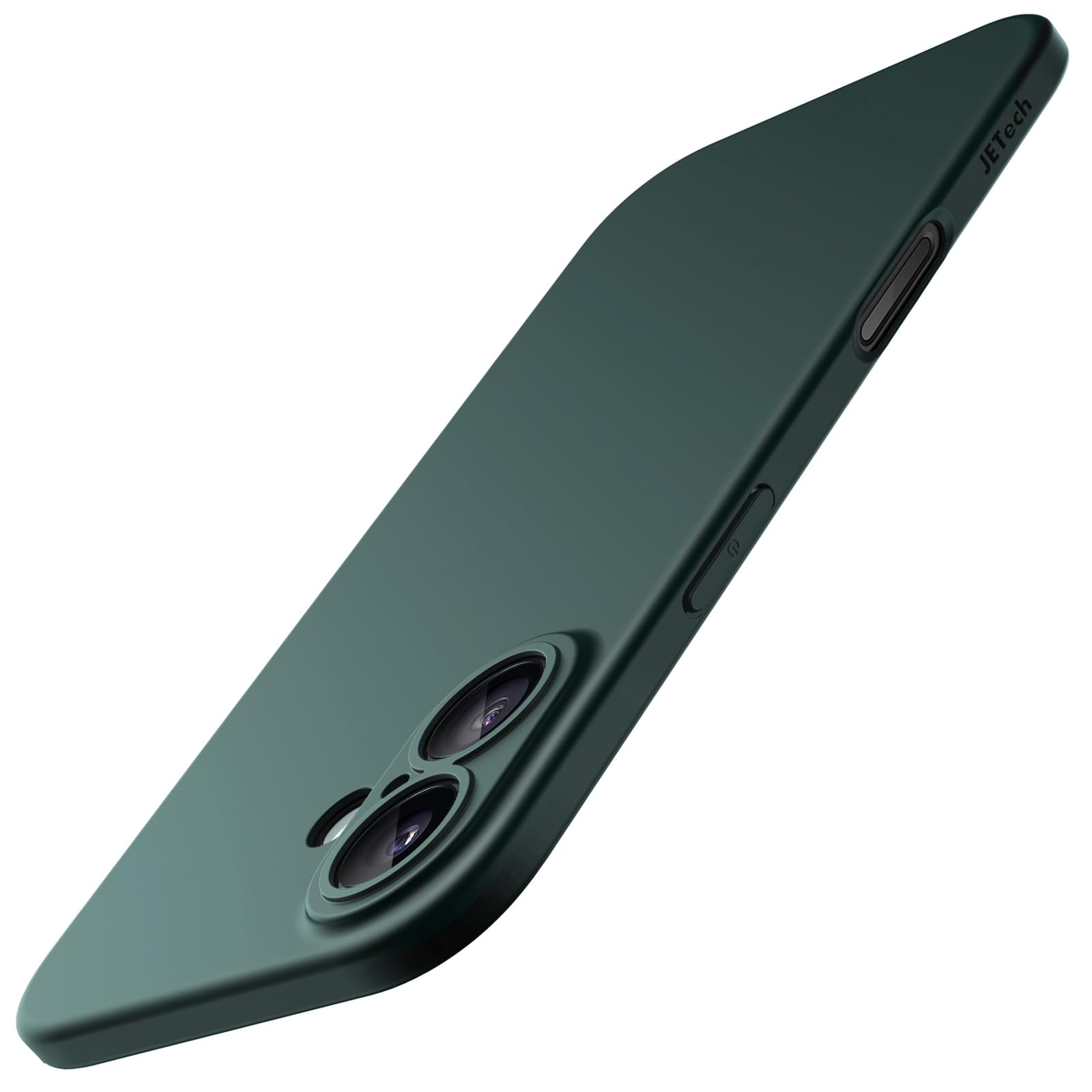 Photo 1 of JETech Slim Case for iPhone 17 6.3-Inch, Ultra-Thin Lightweight Minimalist Phone Cover with Camera Lens Protection, Matte Anti-Fingerprint Finish (Midnight Green)