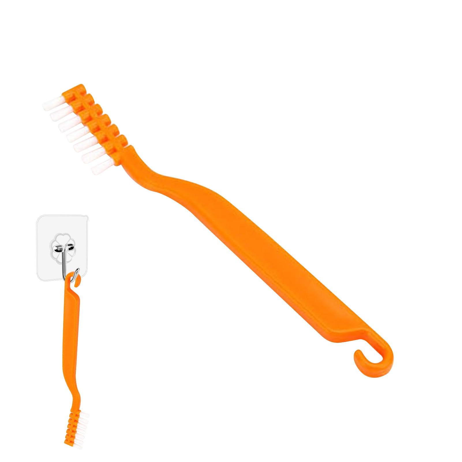 Teksome Random Color Crevice Cleaning Brush - Kitchen Narrow Brush,Small Cleaning Brushes, Keyboard Dust Brush, Skinny Cleaning Brush For Household Use, Bathroom, Kitchen