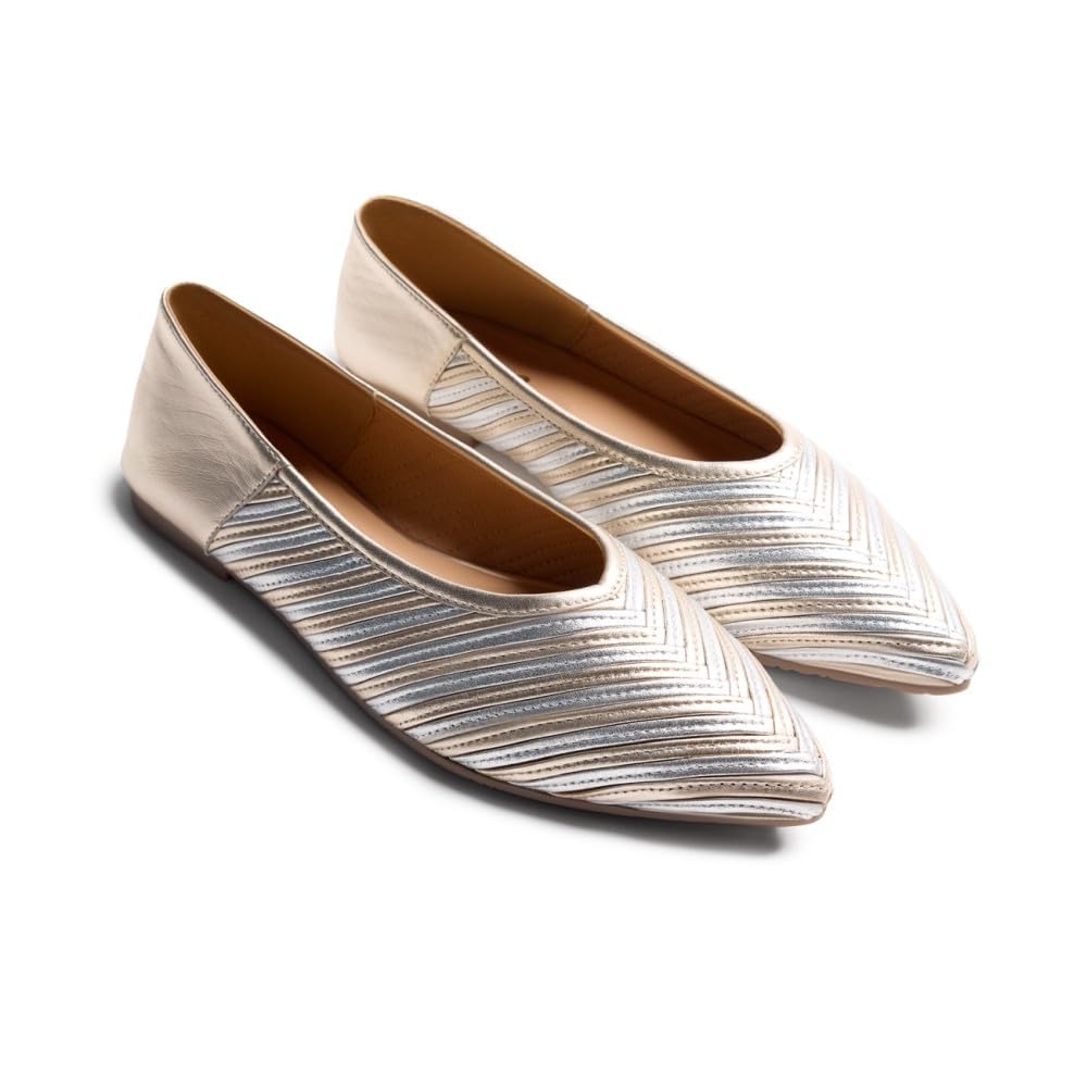 GIOSEPPO Women's Tarine Mule, Platinum, 5.5 UK