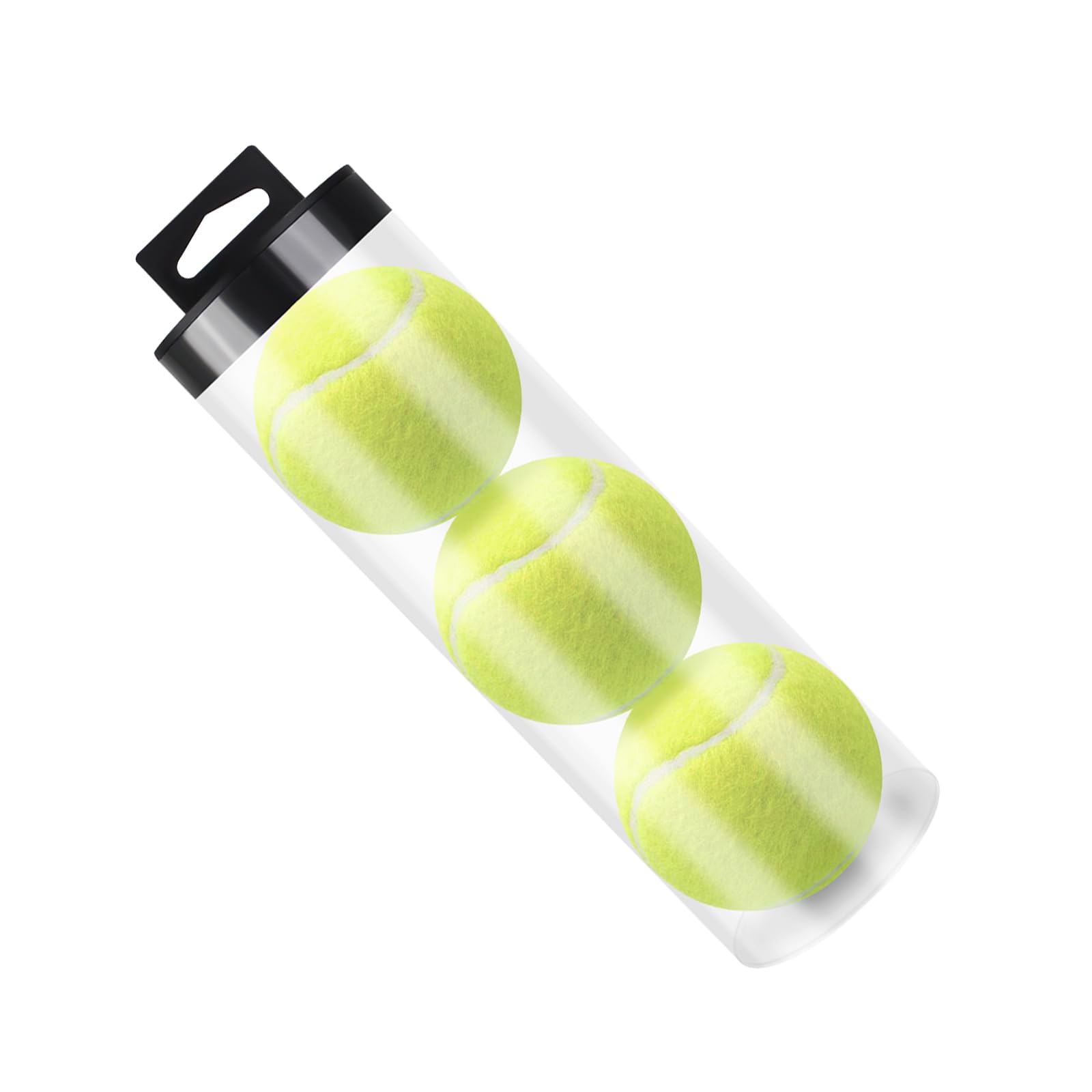 kowaku Tennis Ball Can Pickleball Canister Tennis Tube with Lid Portable Ball Container Storage for Golf Training Accessories