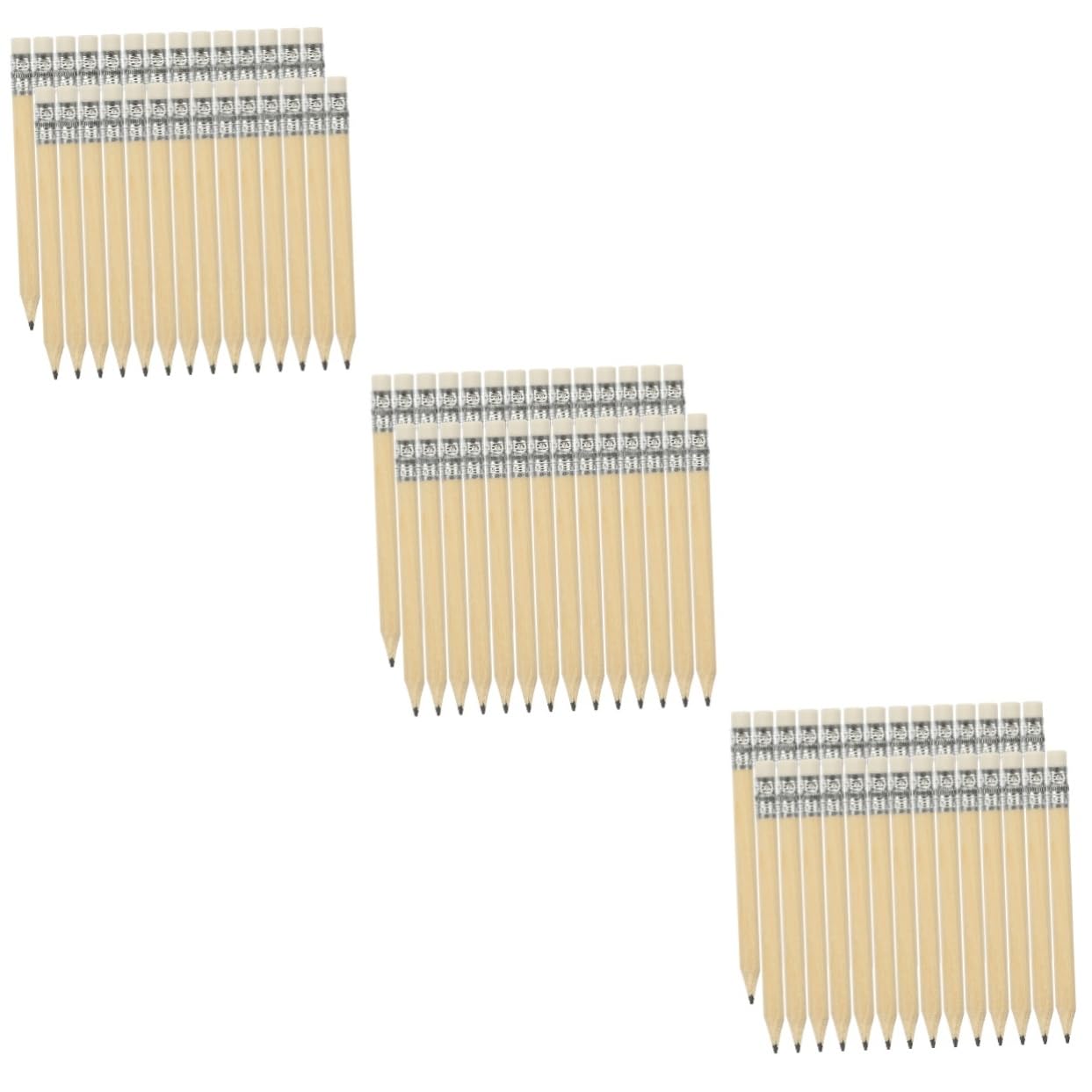 Uonlytech 3 Sätze Rundstift Künstlerstifte Zeichnung Ästhetisch Bleistifte Masse Mini-bleistifte Für Bleistifte Zeichnen Bleistift Schreiben Mini Bleistift Hölzern 100 Stück * 3