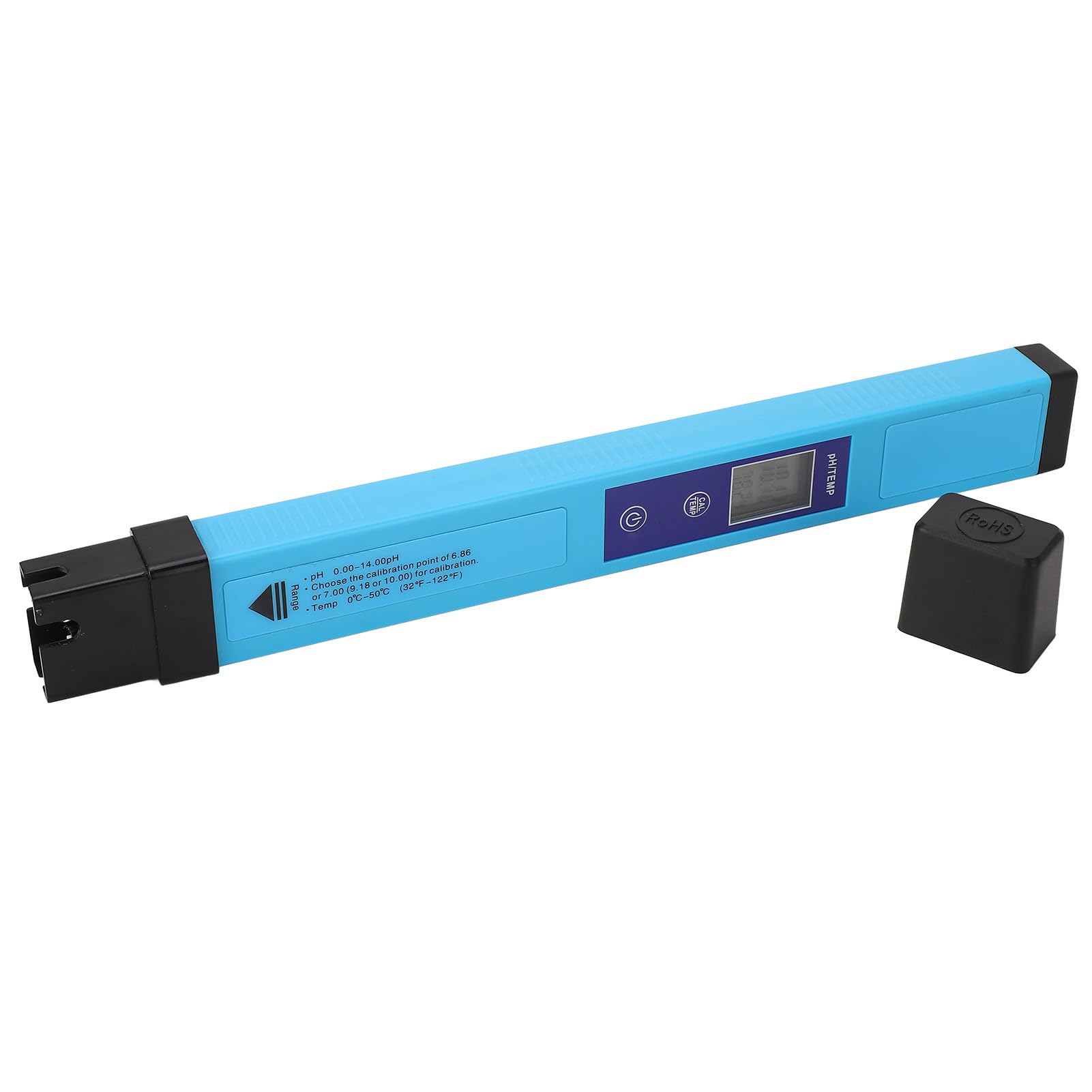 ViaGasaFamido Cyfrowy Tester Wody Bluetooth, Miernik PH 2 w 1 z temperaturą