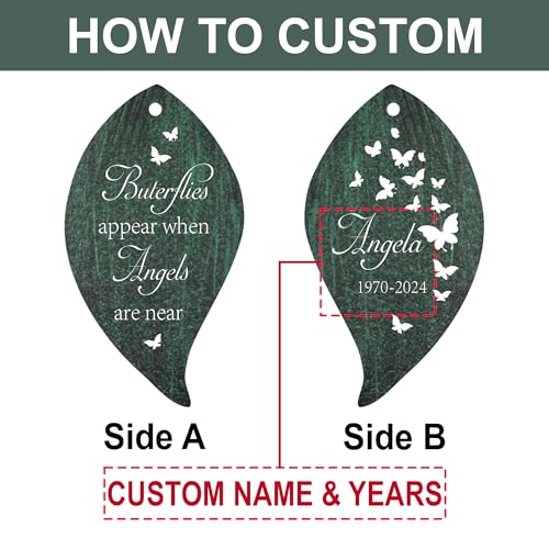 Image of ASTARIN Cardinal Memorial Wind Chimes, Personalized 26 inch Small Metal Symphthy Wind Chime, Bereavement Gift for Loss of Loved One Father Mother, Dragonflie Damselflie Decor for Outside Patio Garden