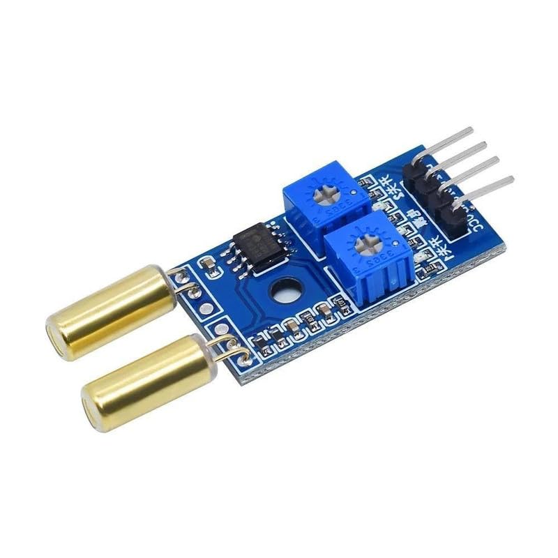 REES52 2 Channel Output Tilt Slant Angle Sensor Relay Module Golden SW520D Ball Switch tilt Sensor Module for aurduino-image-15