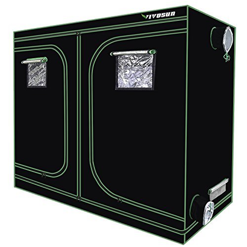VIVOSUN S848 4x8 Grow Tent 96'x48'x80' High Reflective Mylar Tents with...