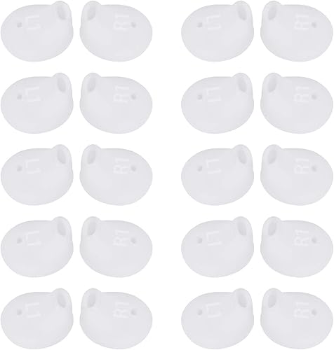 20 piezas de silicona de repuesto para auriculares de silicona para auriculares Samsung Galaxy Note 5te 7/S7/S6/S6 Edge