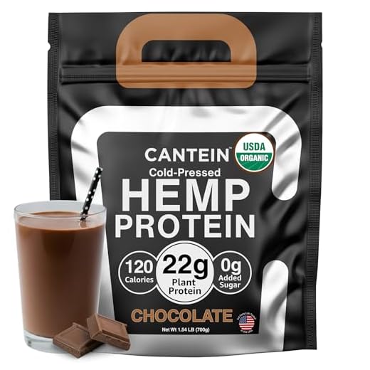 Cantein Organic Chocolate Hemp Protein