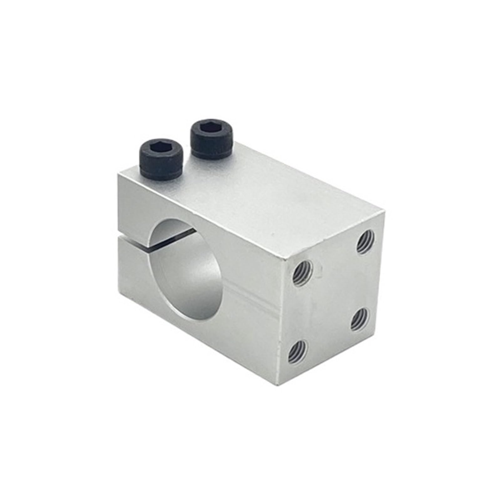Morsetto di fissaggio pilastro verticale， Morsetto for albero con connettore trasversale in lega di alluminio Lega di alluminio for collegamento dell'albero(Bore Diameter - 25mm)