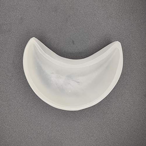 Selenite Bowl (Hexagon, Oval, Moon) Cleansing Bowl, Cleansing, Charging, Meditation, Energy, Crystal, Healing (Moon) - Image 2