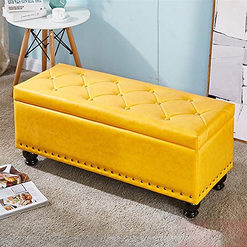 Banc à chaussures d'entrée pouf rangement contre le désordre - 4
