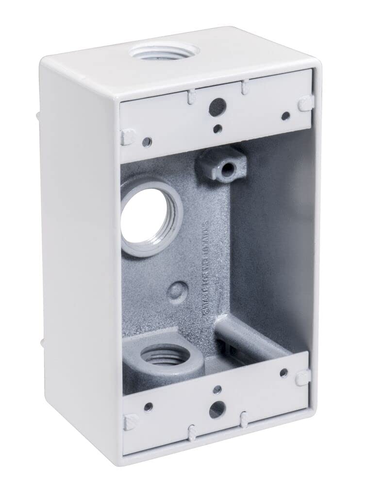 Topaz Weatherproof Electrical Box - 5 Hole -6