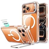 Immagine di ESR Cover per iPhone 17 Pro, Controllo della fotocamera, Compatibile con MagSafe, Supporto integrato, Protezione di livello militare, Retro resistente ai graffi, Serie Classic, Trasparente