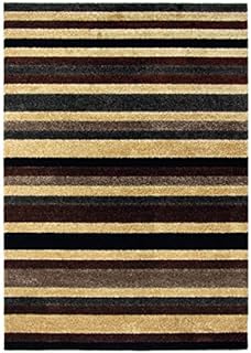 Dandy by William Armes, Linea Stripey Colourful Area Rug, Rainbow, 200 x 66