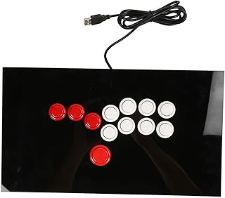 Arcade Fight Stick, Arcade Game Fighting Joystick for Street Fighter, Fight Stick Controller Hitbox, Arcade Joystick, Game Controller for PS3, PS4, PS5, Xbox ONE, Switch, Steam PC
