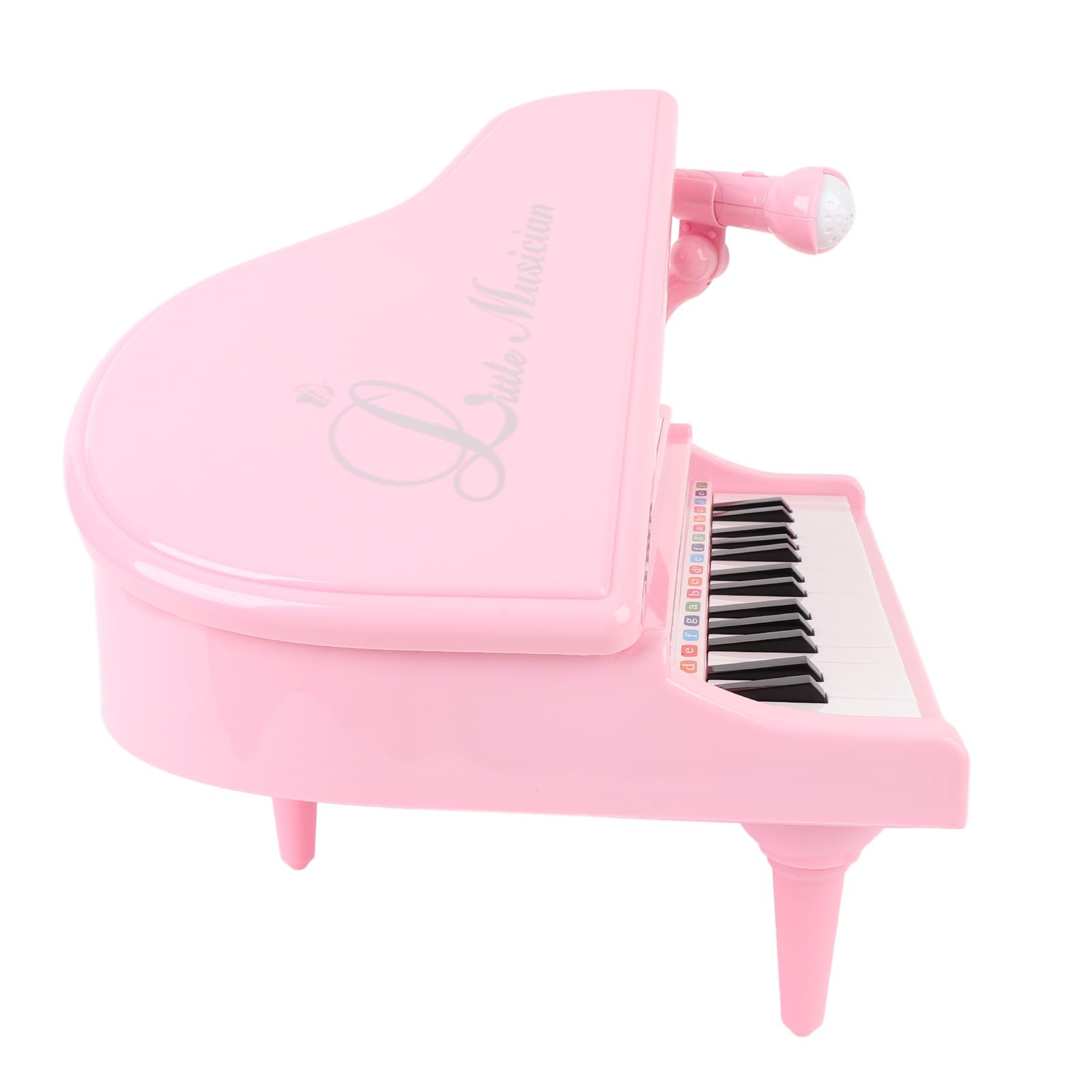 per Bambini, Giocattolo Musicale con Tastiera Elettronica a 31 Tasti con Coperchio Regolabile per Controllo del Volume, per Bambini, Giocattolo con Microfono per Principianti Dai 2 Ai 4 Anni