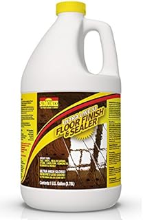 Ultra HIGH Gloss 33% Solids Floor Finish Wax - 1 Gallon (More Durable, Less Coats, Less Labor)
