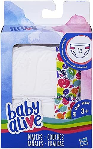 Baby Alive Diapers Refill Pack, Toy For Kids Ages 3 Years Old And Up