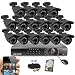 Best Vision 16CH 4-in-1 HD DVR Security Camera System (1TB HDD), 16pcs 1080P-Lite High Definition Outdoor Cameras with Night Vision - DIY Kit, App for Smartphone Remote Monitoring