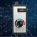 1500W Fan Speed Controller Variable Vent Speed Adjuster 120V 15A US Plug with 6.6ft Cord for Duct Inline Fan Vent Blower fan speed controller 120v voltage regulator variable speed controller