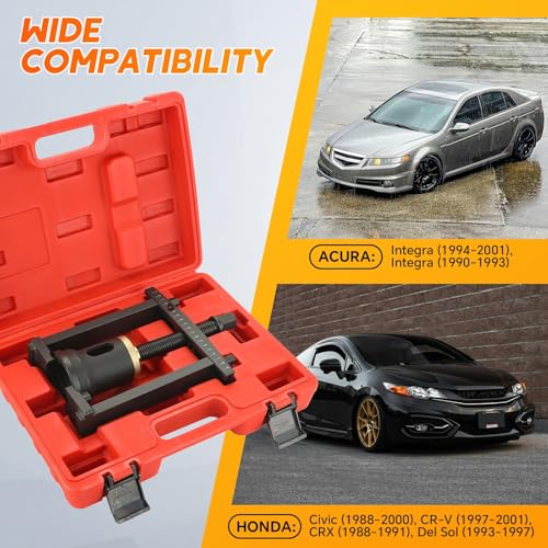 Image of Rear Trailing Arm Bushing Tool | Trailing Arm Bushing Remover, Rear Trailing Arm Bushing Remover and Installer Tool Compatible for Honda, Civic & Acura