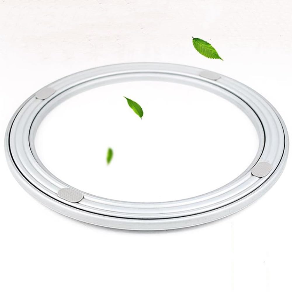 COKYIS Rodamiento Placa Giratoria, Cojinete De Placa Giratoria Redonda para Caleidoscopios, Base Plato Giratorio De Acero Laminado En Frío, Rodamiento De Mesa Redonda (Size : 50cm/20in)