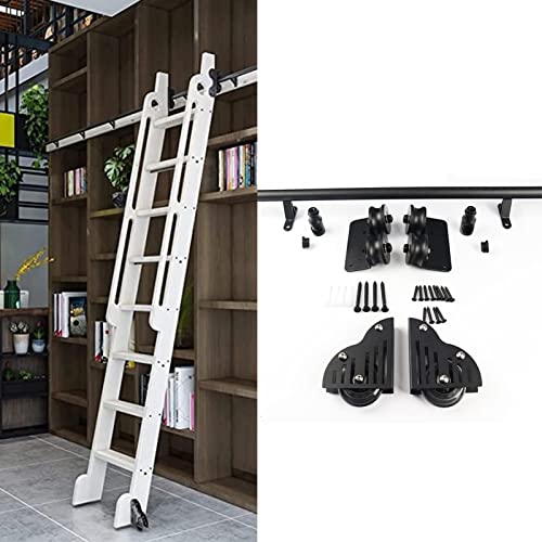Kit de rieles para escalera de altillo que soluciona la falta de espacio en oficinas 2