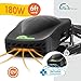 Travel Time 12V Heater & Fan, 180w - Universal for Vehicles, Dual Heat & Fan, Truck & Car Heater, Portable, Includes Mounting Accessories