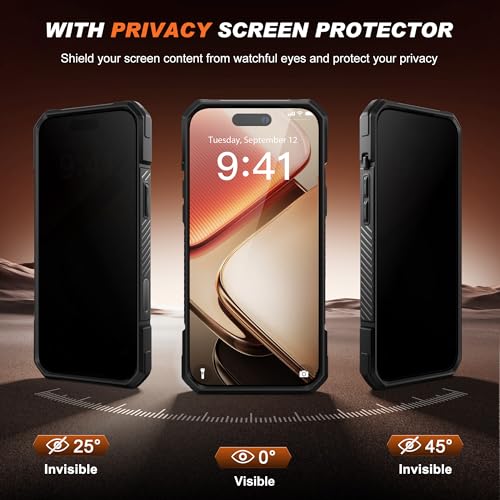 Coque iPhone 17 Pro Max robuste évitant les bris d'écran lors des chutes - 3
