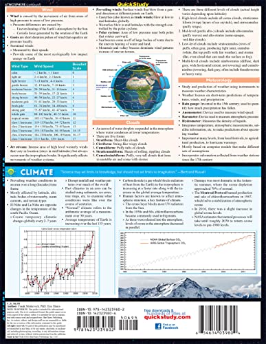 Earth Science: A Quickstudy Laminated Reference Guide (Quickstudy Reference Guide) #TOP2