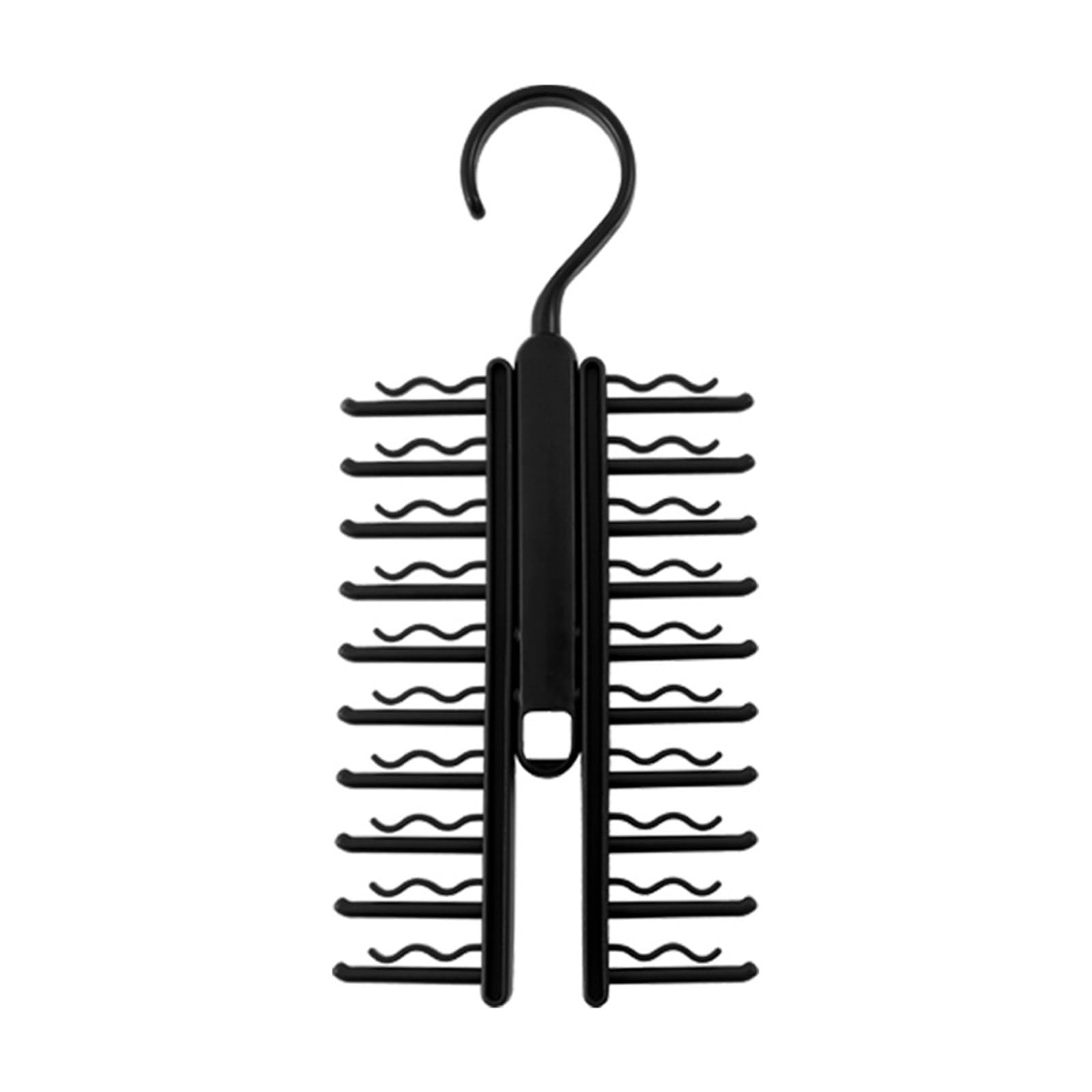 Efficient Wardrobes Tie Holder Ready 20 Compartment Organizers Ties Shelves for Neat Presentation Businessman Accessory