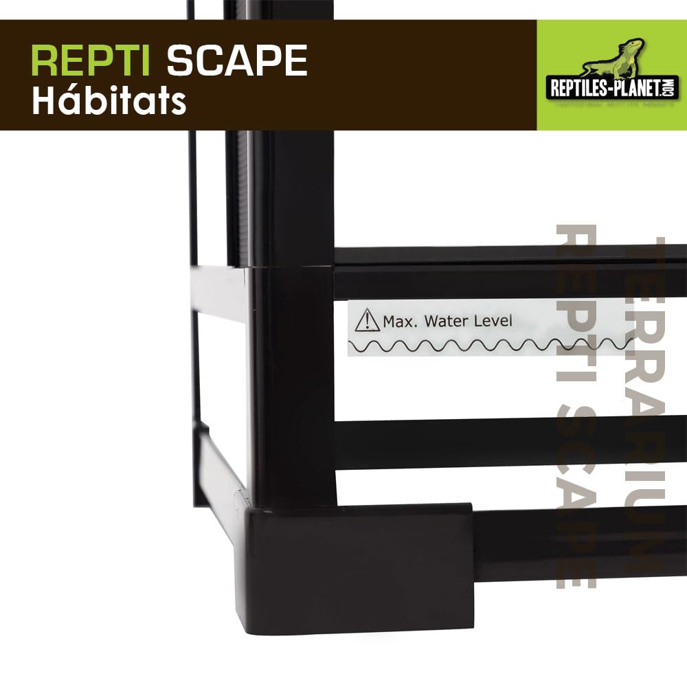 Reptiles Planet -Terrario de Aluminio - Repti Scape L90-91,4x45,7x45,7 cm
