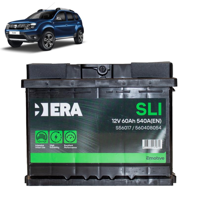 Batteria 60Ah per Dacia Duster 1.5 Dci gasolio 2017+