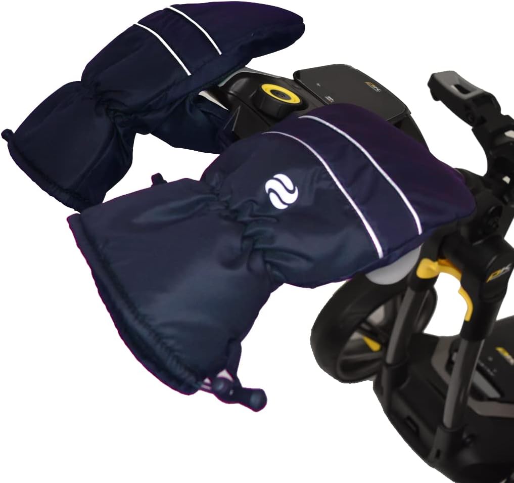 Surprizeshop Winter Golf Mitts Pair, Navy - Image 4
