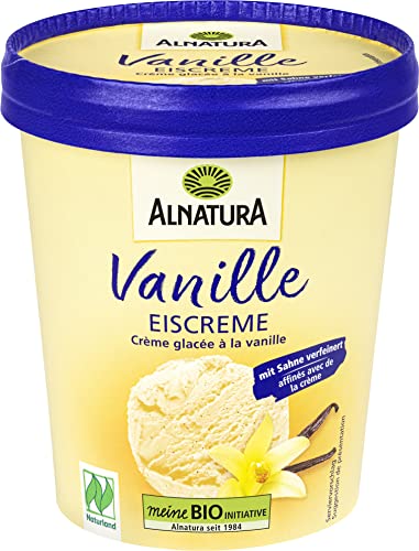 Alnatura Bio Vanille Eiscreme, 500ml (Tiefgefroren)