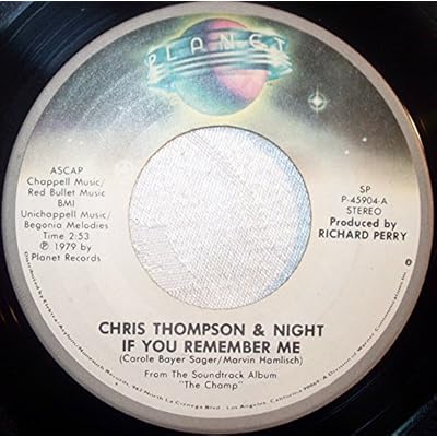If You Remember Me / Theme From The Champ