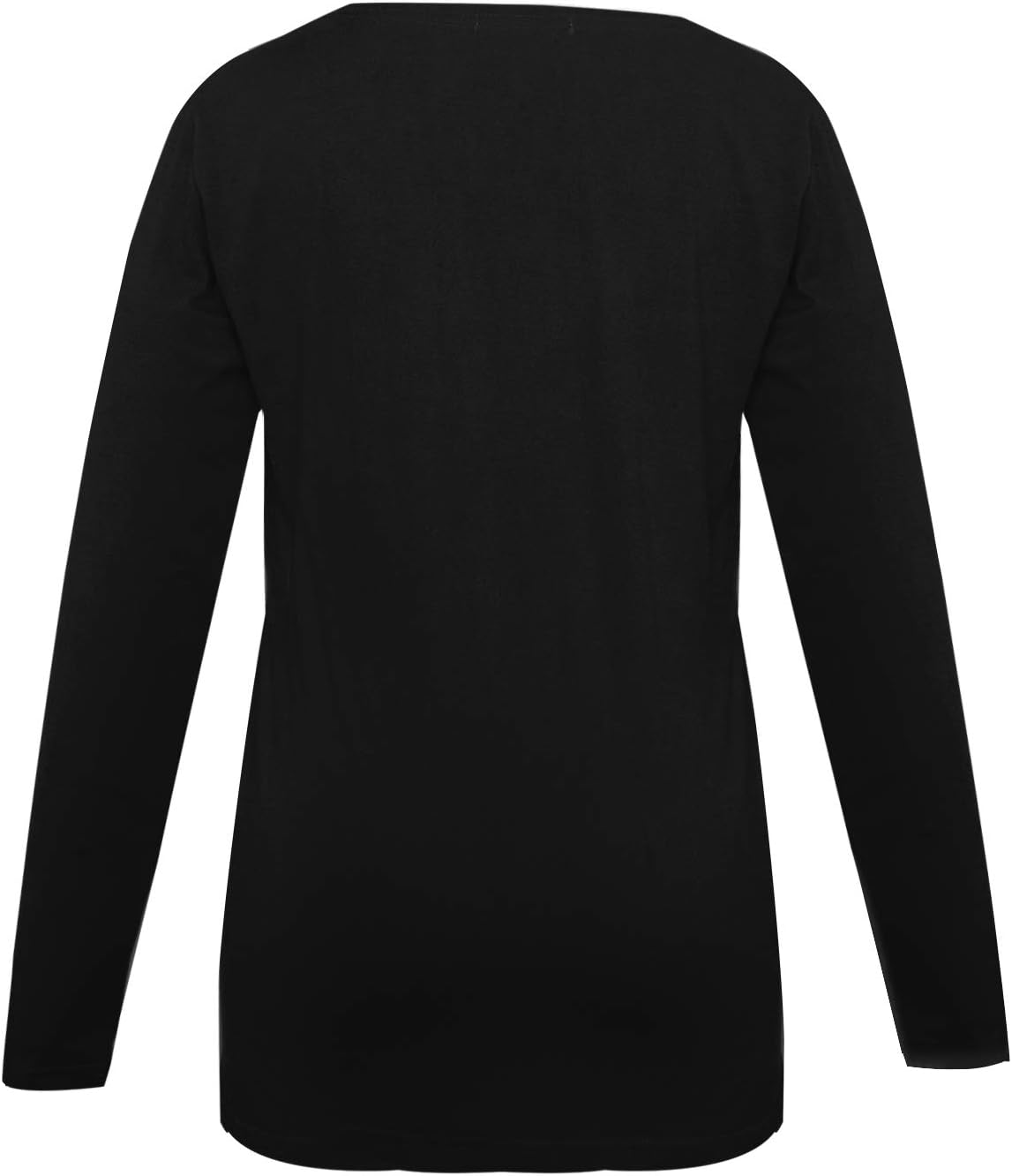 Smallshow Women's Maternity Nursing Tops Comfy Long Sleeve Breastfeeding T-Shirt - Image 4