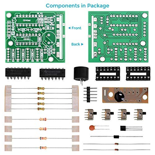 MiOYOOW 1 Pack DIY Electronic 16 Music Sound Box DIY Kit Module Soldering Practice Learning Kits for Arduino - Image 2