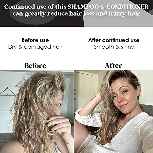 B THE PRODUCT High Potency Biotin Hair Growth Shampoo & Conditioner Set - Fortified with Vitamins E, A, C & B for Fastest Hair Growth (8.5oz.) - Thumbnail 6