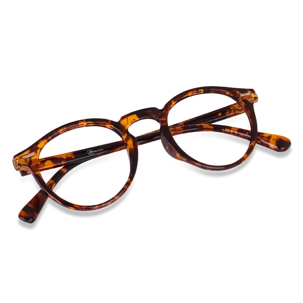 Peter Jones Medium Round Anti Glare Computer/Gaming Glasses for Women/Girls (N2288)