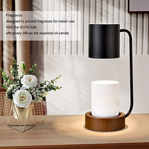 Lâmpada Aquecedora de Velas Regulável, Aquecedor de Velas Perfumadas para Velas Grandes Com Brilho A