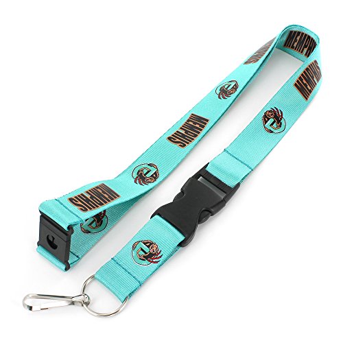 NBA Throwback Lanyard - Safety Breakaway Neck Lanyard - ID Badge Holder