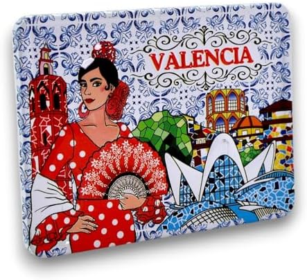 BDM - Imán Nevera Valencia | Diseño de Cerámica 3D| Ciudad de Las...