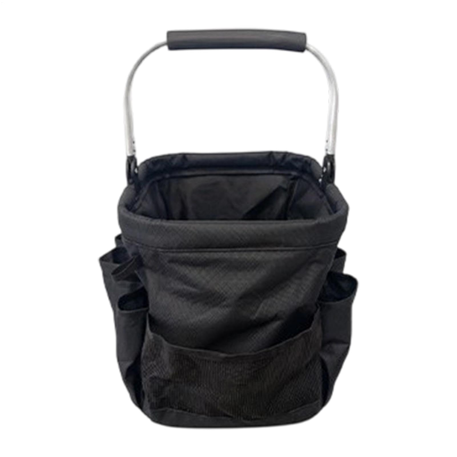 Sac de rangement entretien ménager pliable panier nettoyage portable maison