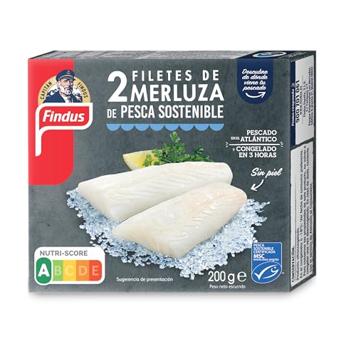 Capitán Findus Filetes de Merluza de Pesca Sostenible, 200g