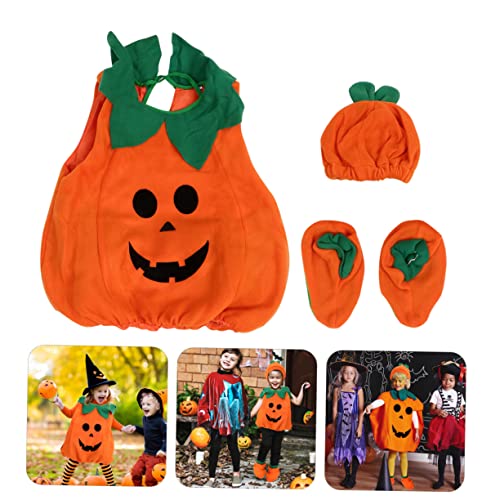 NOLITOY 1 Conjunto De Terno De Abóbora Ternos De Bebê Para Meninos Roupas De Bebê Recém-Nascido Roup