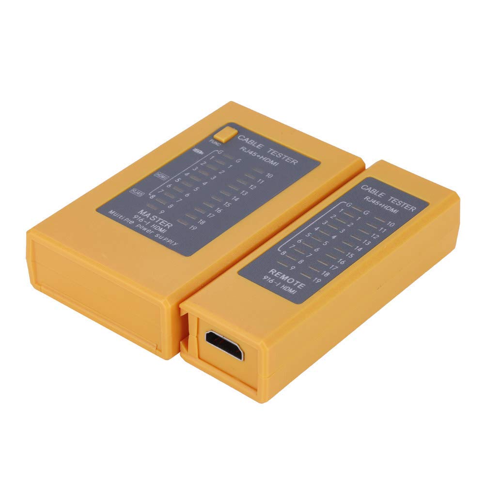 RJ45 Network Cable Tester, Bewinner LAN Tester Kit Portable HDMI High