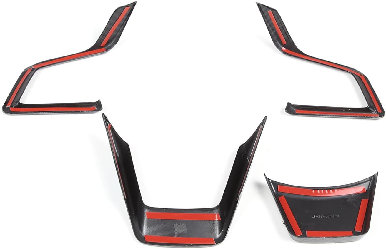 Car Decoration for Subaru Outback 2021 2022 2023 Accessories, ABS Car Center Console Panel Decor Cover Trim 4Pcs, Carbon Fiber Pattern