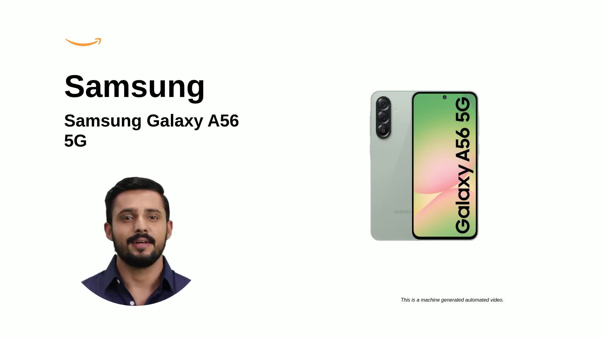 Samsung Galaxy A56 5G (Awesome Olive, 8GB, 256GB) | Metal Frame