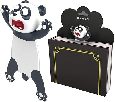 Cute Book Marks, Funny 3D Cartoon Animal Bookmark With Flat Body Creative Gift For Children And Girls School Stationery